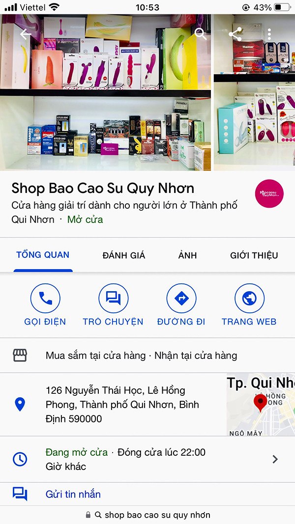 Shop Bao Cao Su Quy Nhon