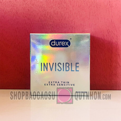 Durex Invisible Sieu Mong Hop 3cai