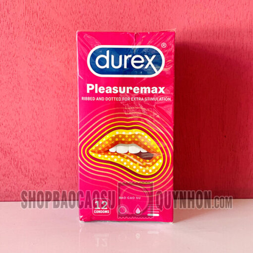 Durex Pleasuremax Hop 12 Cai