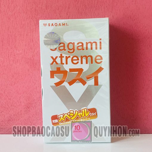 Sagami Super Thin Sieu Mong Hop 10 Cai