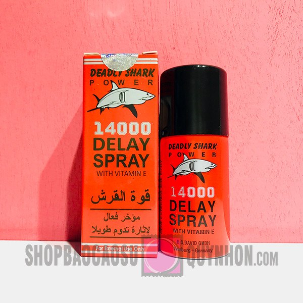 Deadly Shark 14000 Delay Spray