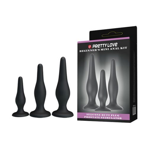 Silicone Butt Plug Beginner Mini Anal Kit