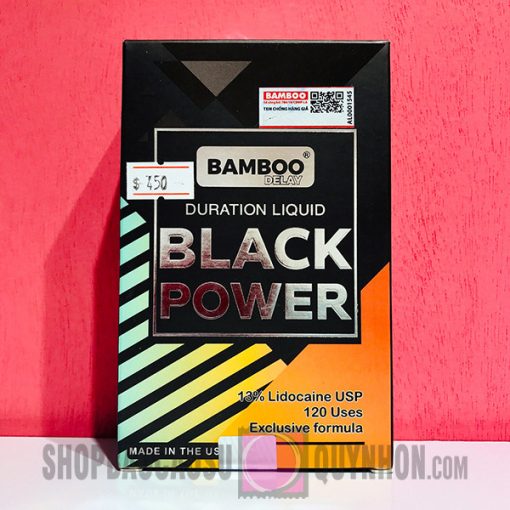 Bamboo Delay Spray Black Power 15ml