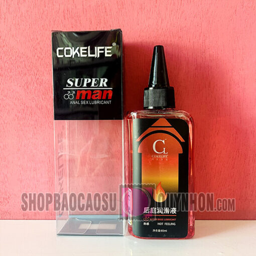 Gel Boi Tron Cokelife Superman Do Nong Am 85ml