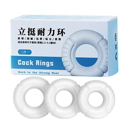 Bo 3 Vong Silicon Cockring Manmiao