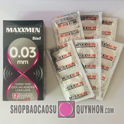 Bao Cao Su Maxxmen 5in1 003 Hop 12 Cai