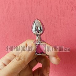 Anal Plug Phich Cam Hau Mon Inox Mini 1