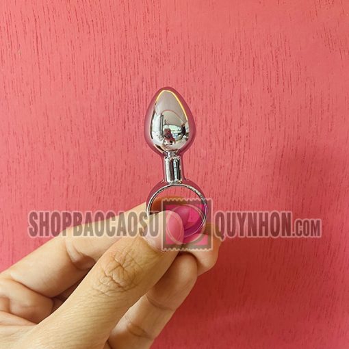 Anal Plug Phich Cam Hau Mon Inox Mini