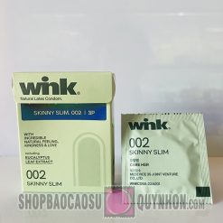 Bao Cao Su Wink Skinny Slim 002