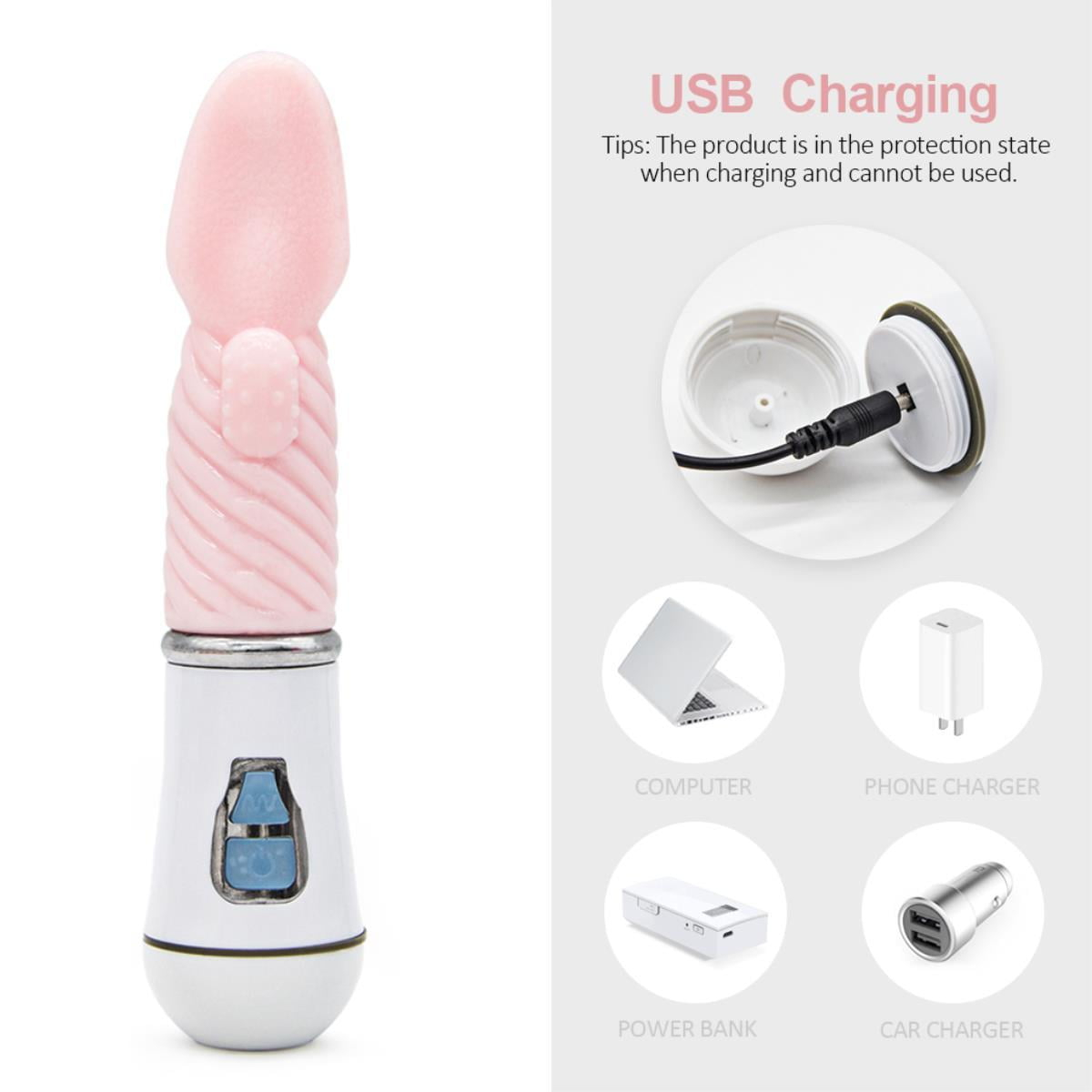 Lưỡi rung ngoáy siêu mạnh Mini Tongue 12 chế độ - Ảnh 3