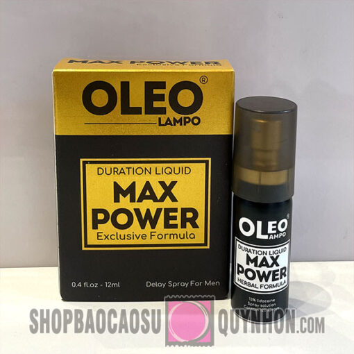 Oleo Max Power 12ml Chai Xit Chong Xuat Tinh Som