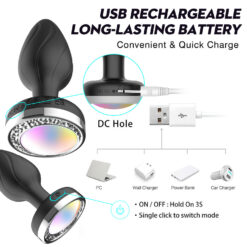 Phich Cam Hau Mon Den Led Dieu Khien Tu Xa 10 Che Do Rung 7