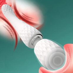 Alternative view of Chày rung vùng kín 2 đầu siêu phê JIYU