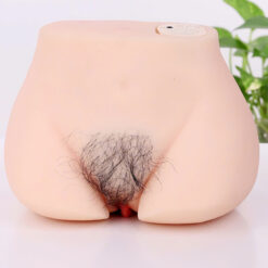 Khối mông silicon có lông Manmiao 2,5kg rung rên khi chơi cực thích