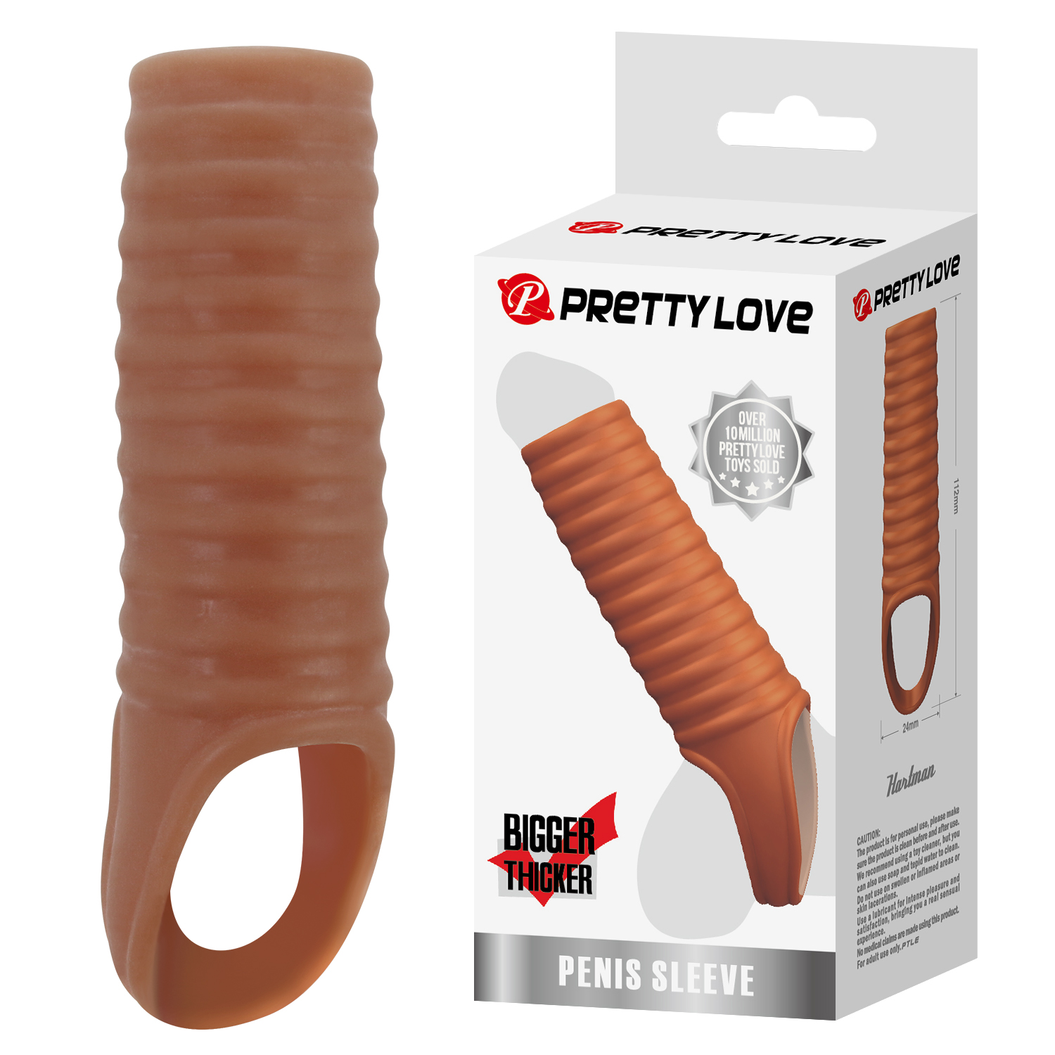 Bao cao su đôn dên khúc giữa nổi gân Pretty Love Hartman