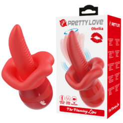 Lưỡi rung ngoáy điểm g âm đạo siêu mạnh Pretty Love Obelia