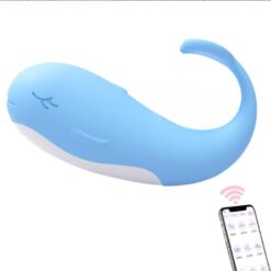 Trứng rung cá voi mini điều khiển qua app điện thoại