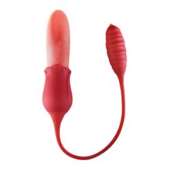 Bộ trứng rung tình yêu kết hợp lưỡi liếm 2in1 Jiuuy