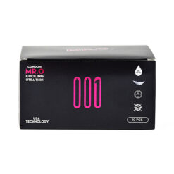 Alternative view of Bao cao su MR.O Cooling Ultra Thin trơn mỏng, kéo dài thời gian, nhiều gel